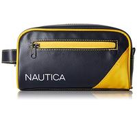 Nautica Men's Top Zip Travel Kit Toiletry Bag Organizer