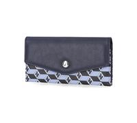 Nautica Money Manager RFID Portafoglio sottile e piccolo da donna, porta carte di credito con portamonete e portafoglio con cerniera, organizer da donna, Blu Glaciale, Taglia unica