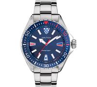 Nautica NAPCPS904 Men's Quartz Watch - Blue Dial, Stainless Steel Bracelet