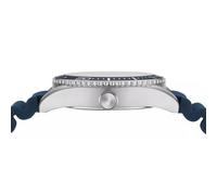 Nautica Men's Stainless Steel Quartz Silicone Strap, Blue, 22 Casual Watch (Model: NAPFWF115)