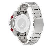 NAUTICA Orologio analogico 'Nautica' rosso sangue / nero / argento / bianco Uomo NAUTICA One Size