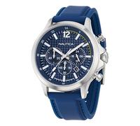 Nautica NCT Blue Ocean Cronografo Uomo, Blu/Blu/Argento, Classico