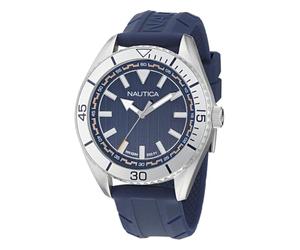 Nautica NCT NAPWWF502 - Orologio con cinturino blu antivento