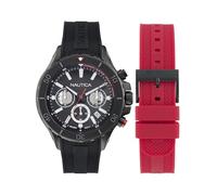 Nautica NST - Orologio con cinturino nero (modello: NAPNSF503)