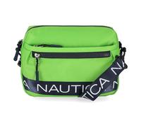 Nautica Nylon Bean Crossbody/Belt Bag with Adjustable Shoulder Strap, Borsa a Tracolla Donna, Lime, One Size