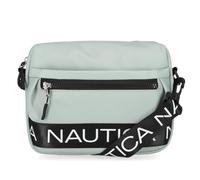 Nautica Nylon Bean Crossbody/Belt Bag with Adjustable Shoulder Strap, Dove/Grigio, Grigio (Dove/Grey), Taglia unica