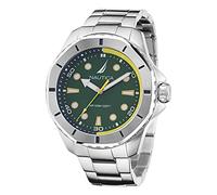 Orologio Uomo + Cinturino NAUTICA KOH MAY BAY NAPKMS307 Acciaio Verde Blu