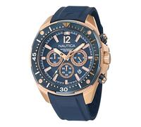NAUTICA Orologio analogico blu scuro / oro, Taglia One Size