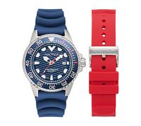 Nautica Orologio Analogico al Quarzo Uomo con Cinturino in Silicone NAPSDS504