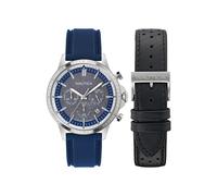 NAUTICA Orologio analogico blu scuro, Taglia One Size