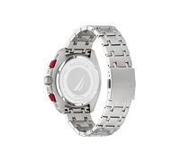 Orologio Uomo NAUTICA TIN CAN BAY NAPTCF206 Chrono Acciaio Nero Sub 100mt