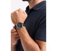 NAUTICA Orologio analogico nero / argento, Taglia One Size