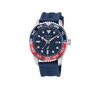 NAUTICA Orologio analogico ' PACIFIC BEACH ' blu / rosso sangue / argento Uomo - Accessori - Nuovi arrivi NAUTICA One Size