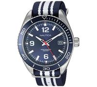 Nautica Orologio Analogico Quarzo Uomo con Cinturino in Nylon NAPKBN001