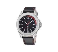 NAUTICA Orologio analogico ' TORTUGA BAY ' nero / argento Uomo NAUTICA One Size