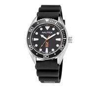 Orologio Uomo Nautica N83 Finn World NAPFWF113 Cassa Acciaio Cinturino Nero