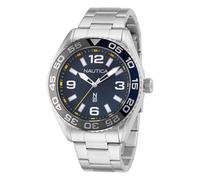 Confezione Orologio Uomo Nautica N83 NAPFWS308 Acciaio + Cinturino Silicone Blu