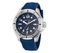 Orologio Uomo NAUTICA KOH MAY BAY NAPKMF201 Silicone Blu Sub 100mt