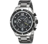 Nautica Orologio Cronografo Quarzo Uomo con Cinturino in Acciaio Inox NAI21506G
