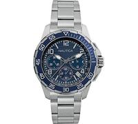 Nautica Orologio Cronografo Quarzo Uomo con Cinturino in Acciaio Inox NAPPLH009