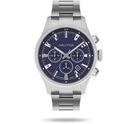 Nautica Orologio Cronografo Quarzo Uomo con Cinturino in Acciaio Inox NAPSTB009