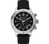Nautica Orologio Cronografo Quarzo Uomo con Cinturino in Silicone A17654G