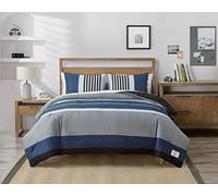 Nautica Rendon - Set copripiumino doppio, colore: carbone