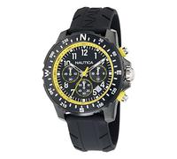 Nautica Riding SAIL NAPRSS605 - Orologio da uomo con cinturino in silicone, colore: nero