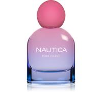 Nautica for Her Rose Island Eau De Parfum, Profumo Mood-Boosting, Vivace & Determinata, Fragranza Ambrata Floreale, Formula Vegana, Fragranza a Lunga Durata 50ml