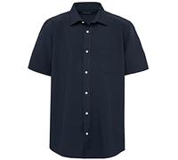 Nautica School Uniform Short Sleeve Performance Oxford Button-Down Shirt Camicia, Marina Militare, L Uomo