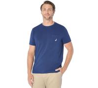 Nautica Solid Crew Neck Short Sleeve Pocket T-Shirt, Estate Blue, L Uomo