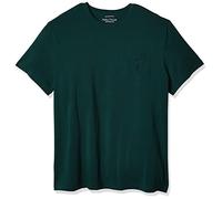 Nautica Solid Crew Neck Short Sleeve Pocket T-Shirt, Tidal Green, 5X Alto Uomo