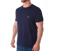 Nautica T-shirt girocollo da uomo a maniche corte, Navy, XX-Large