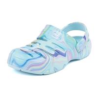 Nautica Zoccoli da donna sandali sportivi atletici scarpe da acqua senza lacci con cinturino posteriore regolabile scarpe sportive da spiaggia bordo fiume, Psichedelico, 41.5 EU