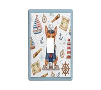Nautical Basenji Dog Navy - Placca decorativa per interruttore della luce a 1 banda, interruttore singolo, piastra elettrica per la stanza, quadro elettrico per stanza, copertura interruttore fresco