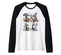 Nautical GNOME for Women And Men Funny Lighthouse Keeper Maglia con Maniche Raglan