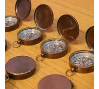 Nautical Ottone Lotto Di 25 Pezzi Bussola Nautica Vintage Collezionabile Bussola