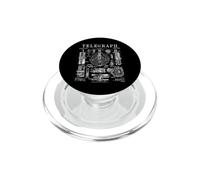 Nautical Ship Telegraph Barca a vela Capitano Brevetto Vintage PopSockets PopGrip per MagSafe