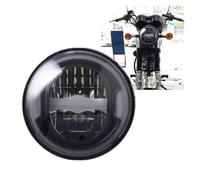NAUTIG Fari Anteriori Accessori Motociclette Faro Anteriore A LED Con Riflettore Da 5-3/4" (5,75 Pollici) Anello Halo DRL Bianco Per 883 XL1200 Per Iron Per Indian Per Scout Refit Faro Motociclo