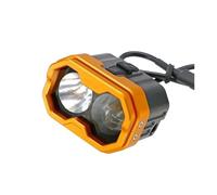 NAUTIG Fari Anteriori Per Supporto Moto Luci Modificate Per SURRON TALARIA Fuoristrada Fari Fuoristrada Faro Motociclo(Arancia)