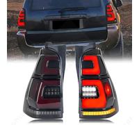 NAUTIG Fari Posteriori Fanali Posteriori Gruppo Fanale Posteriore A LED Per Toyota Per 4Runner 4th Gen Per 4-Runner Lampada Posteriore Indicatori Direzione Europa(1Pair A)