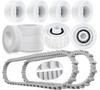 Nautilus cc Plus Parti di ricambio 9985006-R2 Timing Track 6101611-R4 Anello da arrampicata Sostituzione 3884997-R6 Ruote Guida Puleggia Ingranaggi Combo Kit per Maytronics Dolphin Nautilus M200 DX3