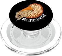 Nautilus creature marine preistoriche che salvano gli oceani PopSockets PopGrip per MagSafe