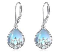 Nautische Ohrringe White Resin Ladies Nature Transparent Blue Jewelry Cloud Earring Earrings Knorpel Ohrstecker (Silver, One Size)
