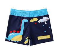 NautySaurs Costume da Bagno per Bambini da 2 a 11 Anni Costume da Bagno per Bambini con Dinosauri dei Cartoni Animati, Dinosauro della Marina, 5-7 Anni