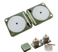NAUXIU Foldable Rotating Storage Winder,Portable Double Yarn Winder Spinner Box,Knitting Yarn Spool Spinner Box, for Women Mom Grandma Crocheter Home Living Room,Practical Craft Accessory (A)