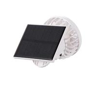 NAUXIU Ventilatore solare, Ventilatore solare portatile per esterno, Clip On Solar Powered Fan per cappello, Ventilatore solare di raffreddamento fo leggero Clip Mini