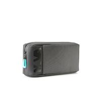 NAVA DESIGN - Astuccio Porta Cavi, Colore Grigio/Verde Menta - Dimensioni 10 x 21 x 6 cm