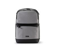 NAVA DESIGN - Zaino Organizzato con un Comparto con Due Tasche Frontali, Colore Grigio chiaro e scuro - Dimensioni 46 x 30 x 16 cm