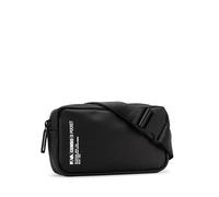 NAVA - Marsupio Uomo e Donna Nero con Tracolla Regolabile per Vita e Spalla, Marsupio Impermeabile Cittadino con Chiusura Zip e Tasca Interna, Borsello Uomo Donna per Uso Quotidiano, Viaggi, Trekking